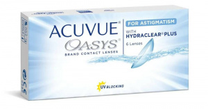 ACUVUE OASYS FOR ASTIGMATISM WITH HYDRACLEAR PLUS (6 линз)